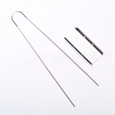 Metal Plant Labels X-DIY-WH0144-04P-C-1