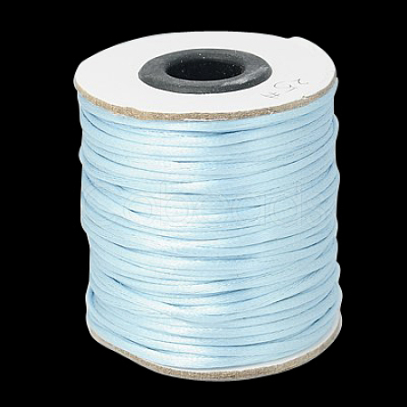 Nylon Satin Rattail Cords X-NWIR-A003-25-1
