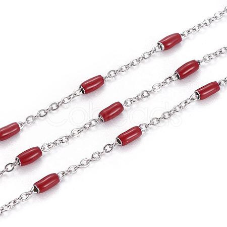 304 Stainless Steel Cable Chains CHS-G006-P07-1