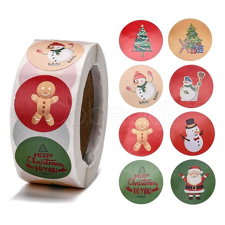 Christmas Tag Stickers DIY-E023-07I-1