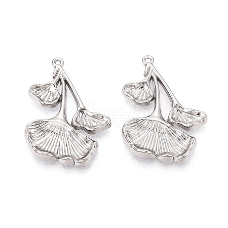 304 Stainless Steel Pendants STAS-N114-53P-1