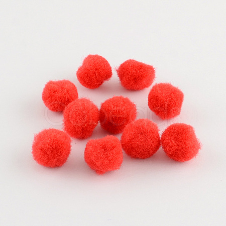 DIY Doll Craft Pom Pom Yarn Pom Pom Balls AJEW-S006-25mm-12-1