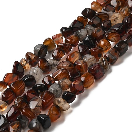 Natural Agate Beads Strands G-F745-12-1