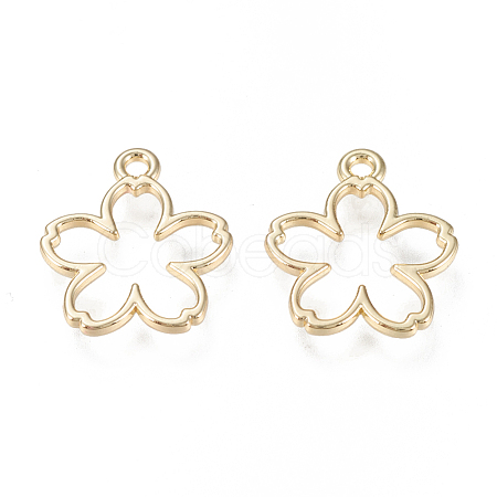 Alloy Pendants PALLOY-M183-04G-RS-1
