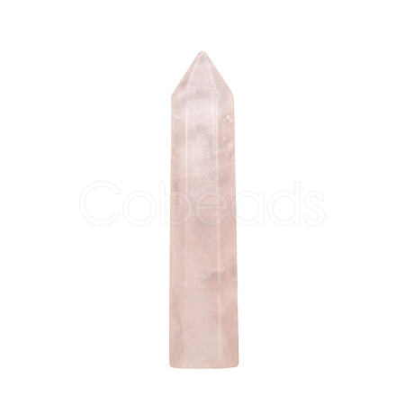 Point Tower Natural Rose Quartz Home Display Decoration PW-WG24364-02-1