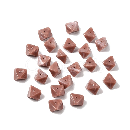 Opaque Acrylic Beads OACR-D320-02C-1