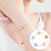 5 Bags 5 Colors Transparent Acrylic Beads MACR-WR0001-02-5