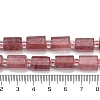 Natural Strawberry Quartz Beads Strands G-G162-D06-01-5
