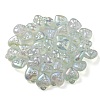 Luminous UV Plating Transparent Acrylic Pendants OACR-P010-10B-3