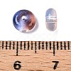 Electroplate Transparent Colours Rainbow Glass Seed Beads SEED-T007-03F-3