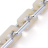 Handmade Acrylic Cable Chains AJEW-JB00674-10-2