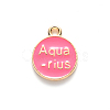 Alloy Enamel Pendants X-ENAM-S124-01A-03J-3