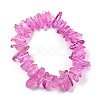 Natural Dyed Quartz Beads Strands G-G791-14P-4