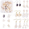 DIY Flower Drop Earring Making Kit DIY-SZ0009-77-1