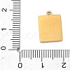 304 Stainless Steel Enamel Pendants STAS-I369-08G-02-3