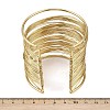 Spring 304 Stainless Steel Open Bangles for Women BJEW-K288-02A-G-2