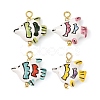 Handmade Porcelain Pendants PALLOY-JF06067-02-1
