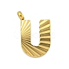 Ion Plating(IP) 304 Stainless Steel Charms STAS-G345-01G-U-1
