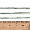 Electroplate Glass Beads Strands GL-CBAA615-01K-4
