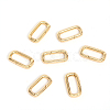 Brass Spring Gate Rings FIND-WH0127-90G-5