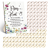 100Pcs Adjustable Alloy Rhinestone Finger Rings RJEW-CL0001-03C-1
