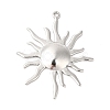 Non-Tarnish 304 Stainless Steel Pendants STAS-L268-026P-1