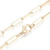 Brass Paperclip Chains MAK-S072-14A-G-2