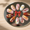 Stainless Steel DIY Nail Art Templates MRMJ-WH0092-203-6