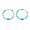 Spray Painted Iron Split Key Rings IFIN-T017-01-3