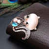 Alloy Brooch PW-WG32526-01-2