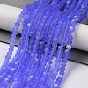 Transparent Glass Beads Strands X1-EGLA-A034-T4mm-MB14-2