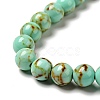Synthetic Turquoise Beads Strands TURQ-H038-6mm-XXS10-4