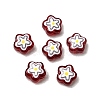 Handmade Glass Enamel Beads GLAA-K070-03E-1