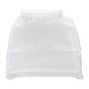 Polyester & Steel Wire Half Oval Wedding Dress Petticoat for Women DIY-WH0591-492A-1