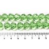 Transparent Glass Beads EGLA-A035-T10mm-D09-5