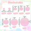 1340Pcs 8 Styles PVC Paillette/Sequin Pendants PVC-GA0001-01A-2