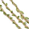 Cloth Leaf Trim Ribbon OCOR-H106-01-1