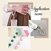 17Pcs 17 Colors Food Grade Eco-Friendly Silicone Focal Beads SIL-HY0001-05-6