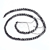 Natural Black Spinel Beads Strands G-E560-A04-4mm-2