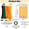 DIY Sunflower Twist Stick Making Kits AJEW-SC0032-03-2