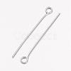 Tarnish Resistant 304 Stainless Steel Eye Pin X-STAS-R045-30mm-2