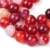 Natural Striped Agate/Banded Agate Bead Strands G-K155-B-10mm-01-6