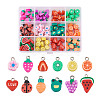 Kissitty Handmade Polymer Clay Charms CLAY-KS0001-01-10