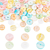 120Pcs 6 Colors Dyed Natural Shell Beads SHEL-PH0001-23-1
