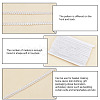 Polyester Braided Lace Trim OCOR-WH0060-45A-4