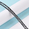 Electroplate Non-magnetic Synthetic Hematite Beads Strands G-L487-B-15-4