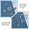 60Pcs 6 Style Tibetan Style Alloy Pendant FIND-FH0005-56-4