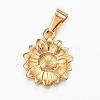 304 Stainless Steel Pendants STAS-H372-15G-1