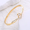 Titanium Steel Diamond-Studded Minimalist Fashion Bracelet for Men and Women DI5619-2-1