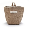 Foldable Cotton Linen Storage Basket DJ-HJEW-O003-01A-1